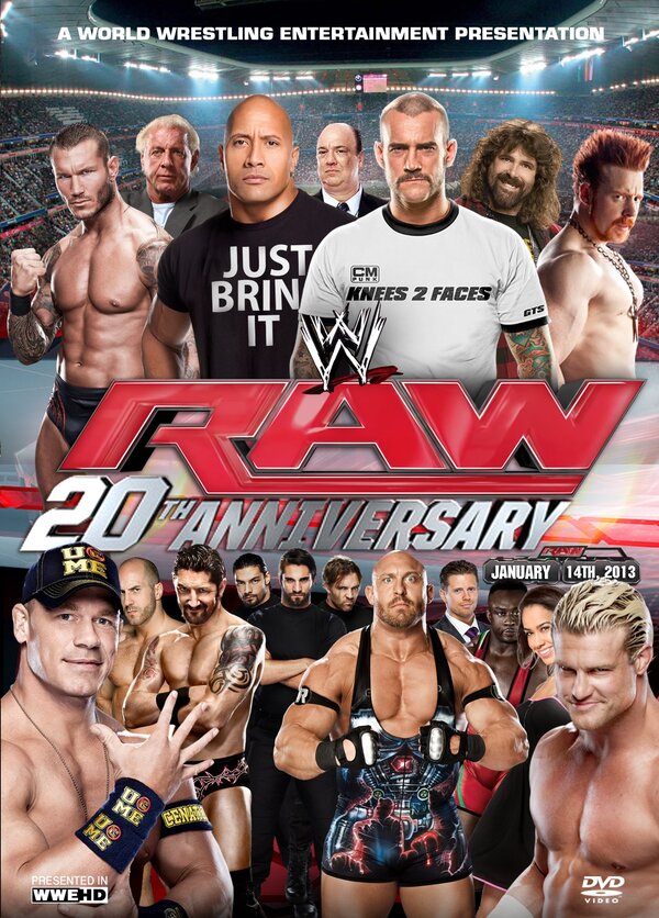 Постер фильма WWE: Raw 20th Anniversary Collection