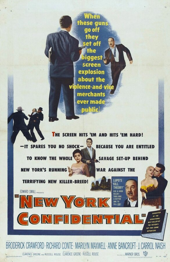 Постер фильма New York Confidential