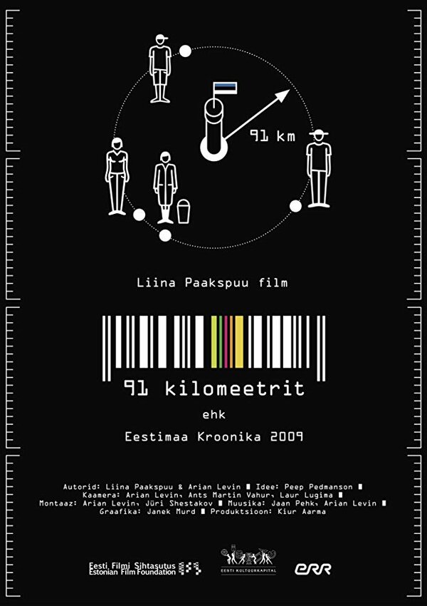 Постер фильма 91 Kilometers. Chronicle of Estonia 2009