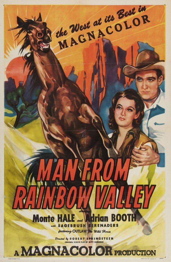 Постер фильма Man from Rainbow Valley
