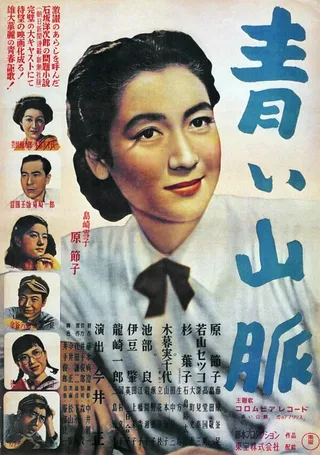 Постер Голубые горы. Часть 1 (1949)