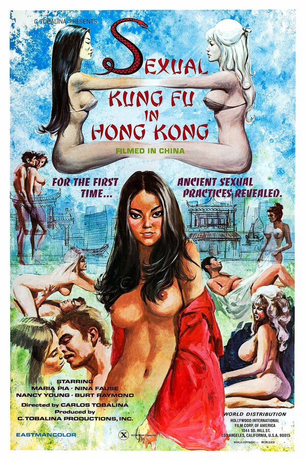 Постер фильма Sexual Kung Fu in Hong Kong