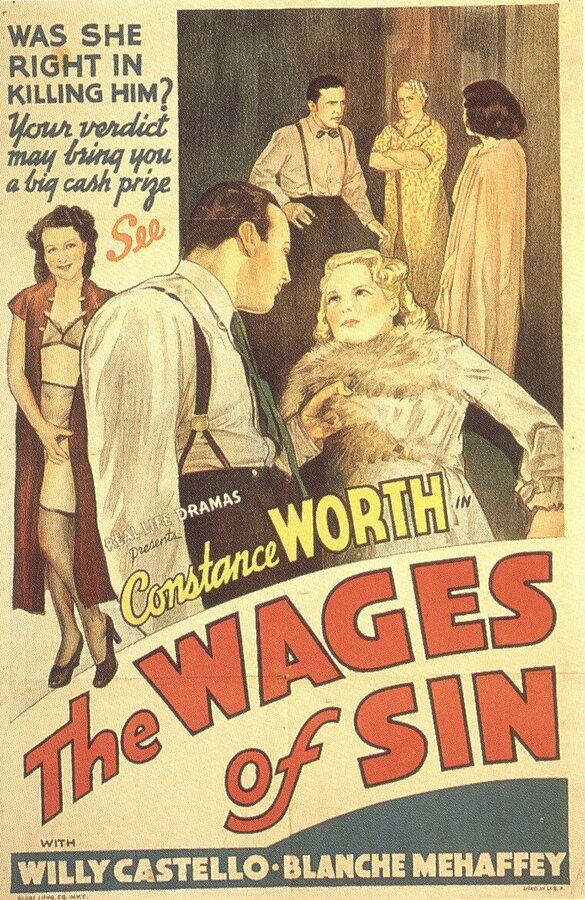 Постер фильма The Wages of Sin