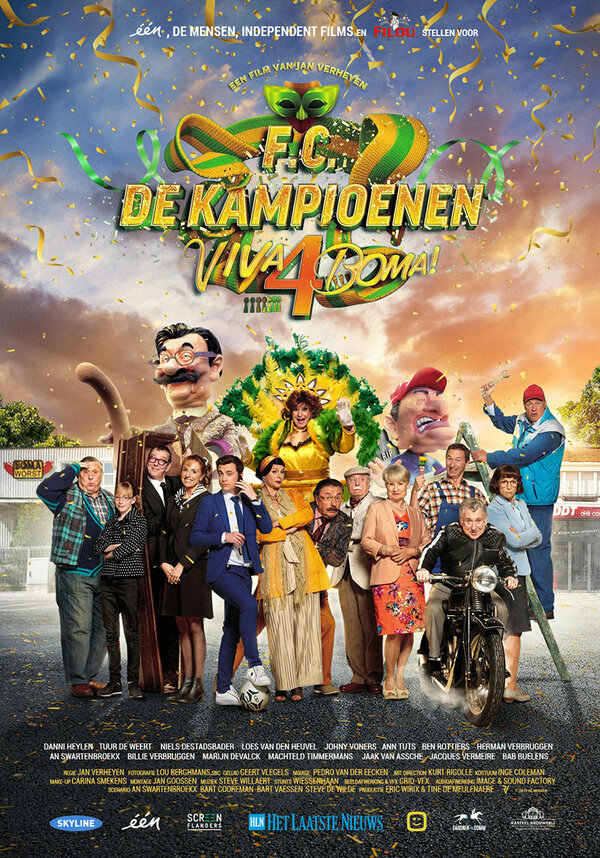 Постер фильма F.C. De Kampioenen 4: Viva Boma!