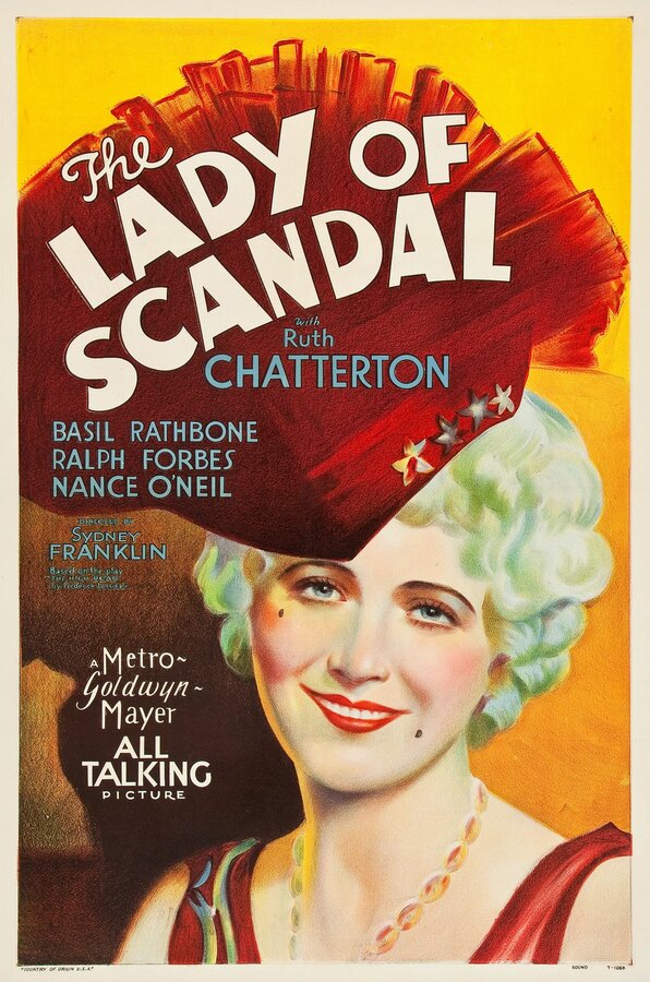 Постер фильма The Lady of Scandal