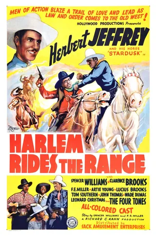 Постер Harlem Rides the Range (1939)