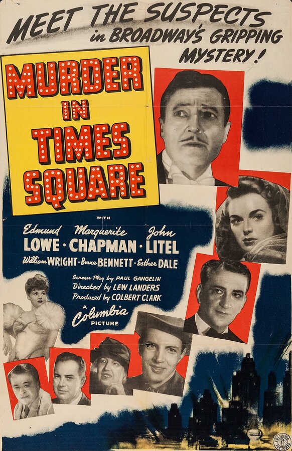 Постер фильма Murder in Times Square
