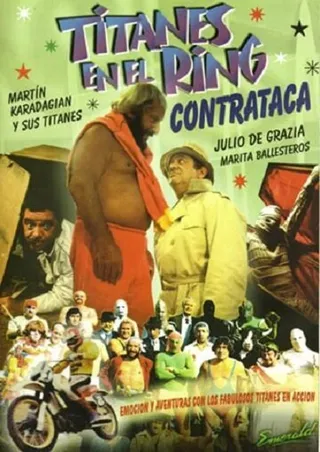 Постер Titanes en el ring contraataca (1983)