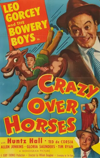 Постер Crazy Over Horses (1951)