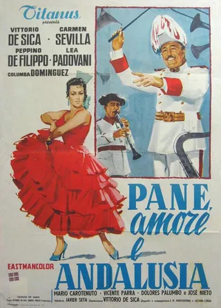 Постер Хлеб, любовь и Андалузия (1958)