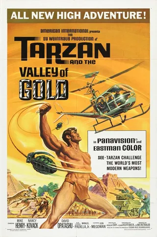 Постер Тарзан и Золотая долина (1966)
