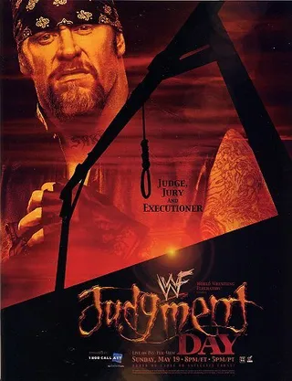Постер WWE Судный день (2002)