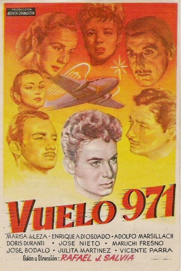 Постер фильма Vuelo 971