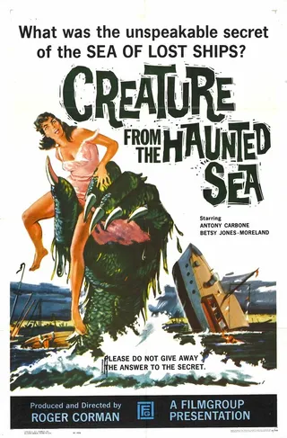 Постер Существо из моря с привидениями (1961)
