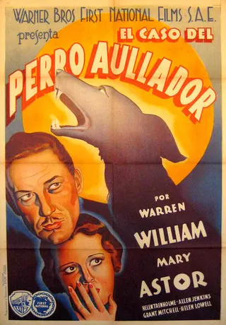 Постер Дело о воющей собаке (1934) Постер Дело о воющей собаке (1934)
