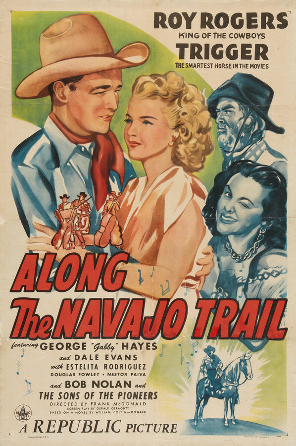 Постер фильма Along the Navajo Trail