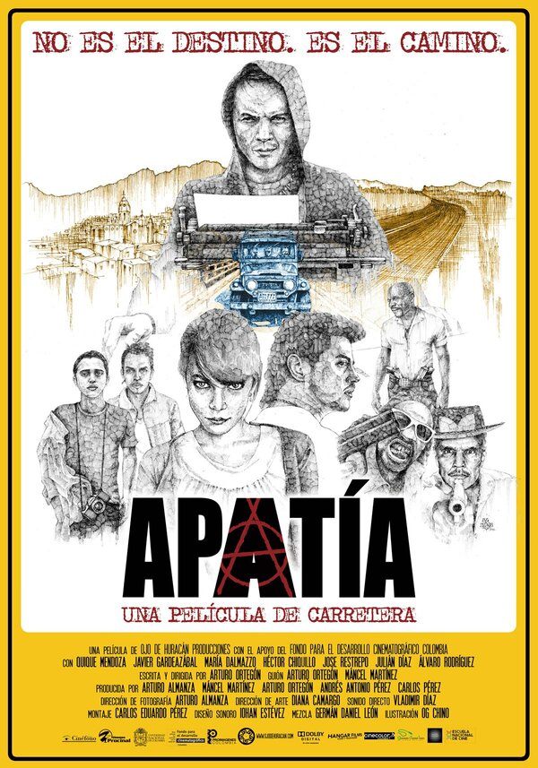 Постер фильма Apatía, una película de carretera