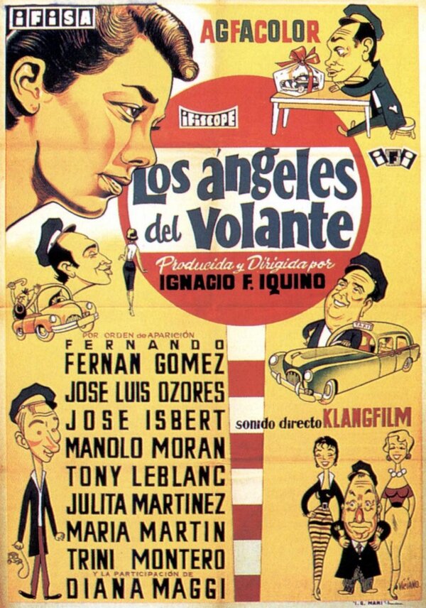 Постер фильма Los ángeles del volante
