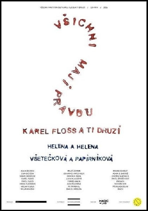 Постер фильма Vsichni mají pravdu? Karel Floss a ti druzí.