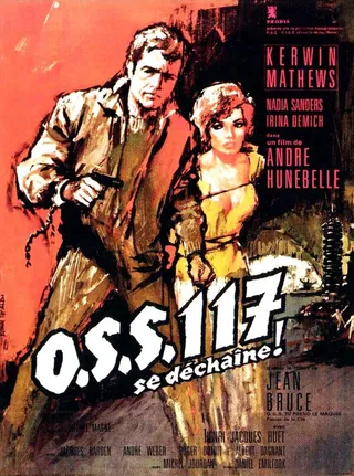 Постер Агент 117 разбушевался (1963)