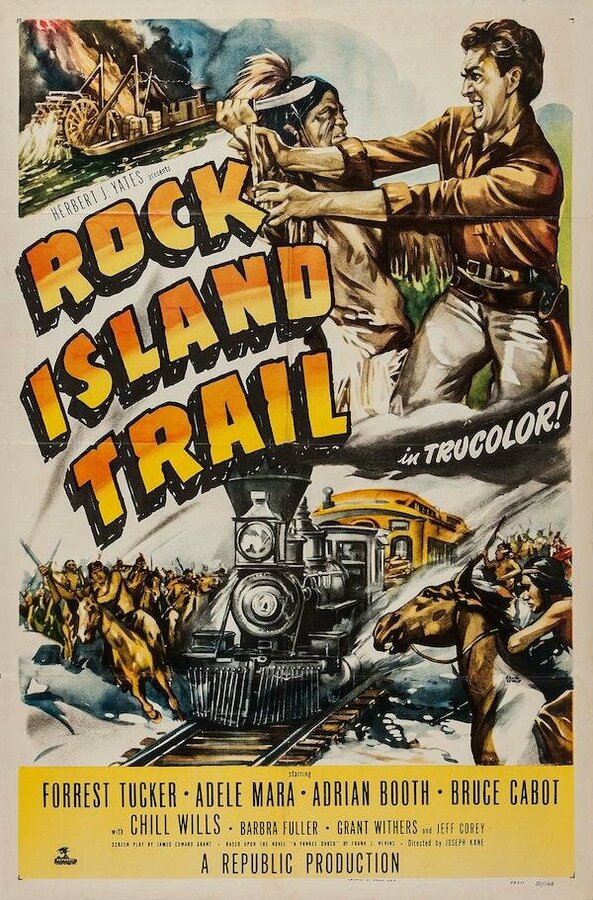 Постер фильма Rock Island Trail