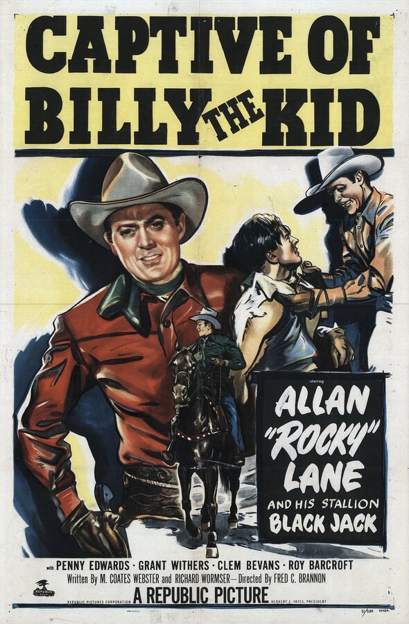 Постер фильма Captive of Billy the Kid