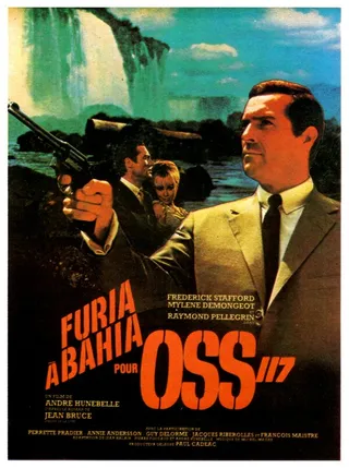 Постер Ярость в Байя для агента ОСС 117 (1965)