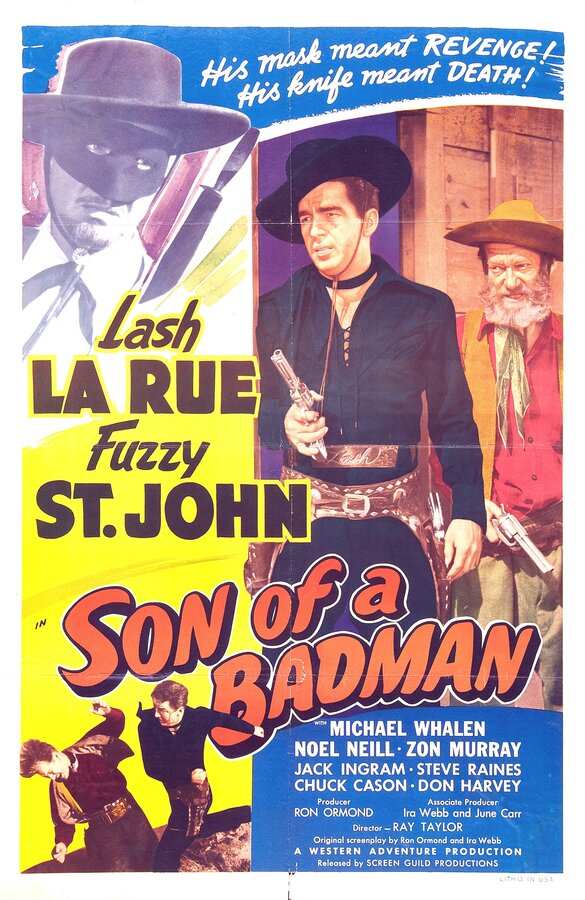 Постер фильма Son of a Badman
