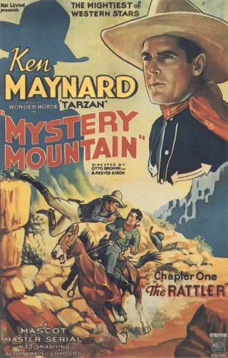 Постер Mystery Mountain (1934)
