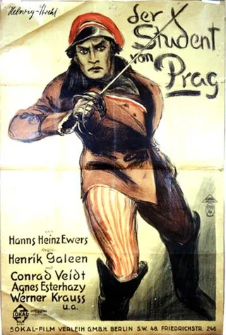 Постер Пражский студент (1926)