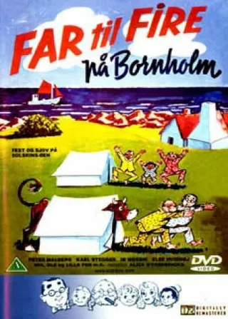 Постер Отец четверых на острове Борнхольм (1959)