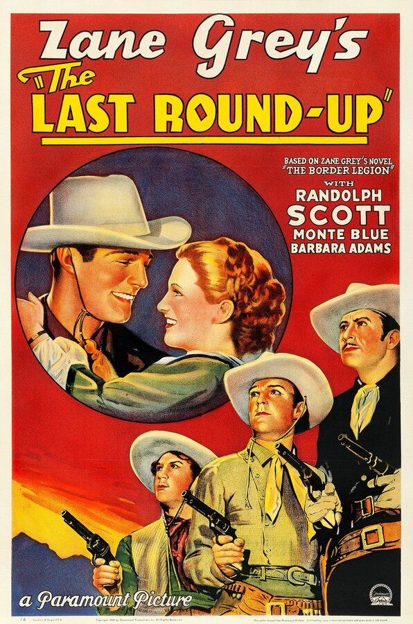 Постер фильма The Last Round-Up