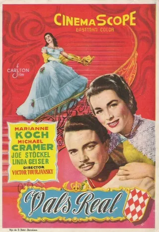Постер Королевский вальс (1955)