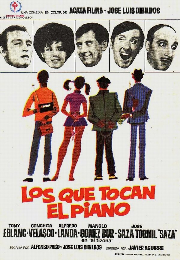 Постер фильма Los que tocan el piano