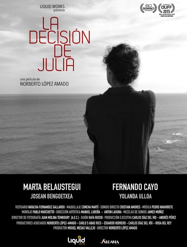 Постер фильма La decisión de Julia