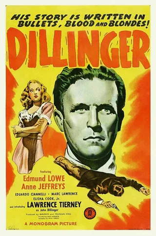 Постер Диллинджер (1945)