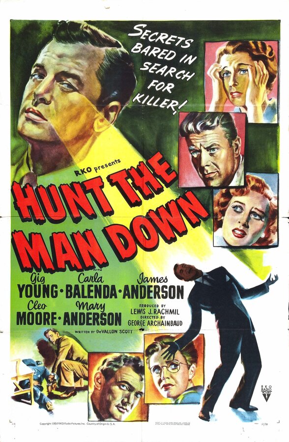 Постер фильма Hunt the Man Down