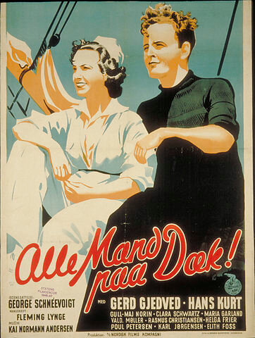 Постер фильма Alle mand paa dæk