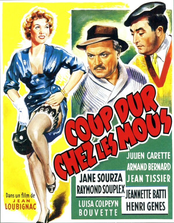 Постер фильма Coup dur chez les mous