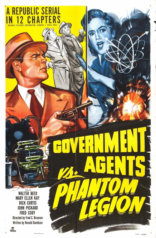 Постер фильма Government Agents vs Phantom Legion