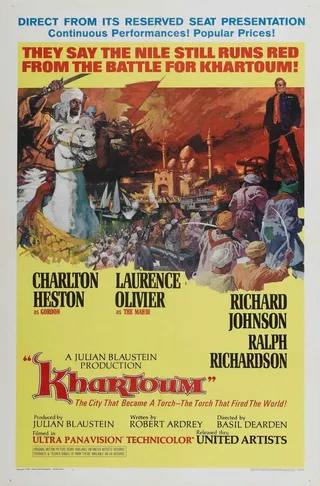 Постер Хартум (1966)