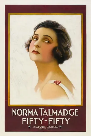 Постер Fifty-Fifty (1916)