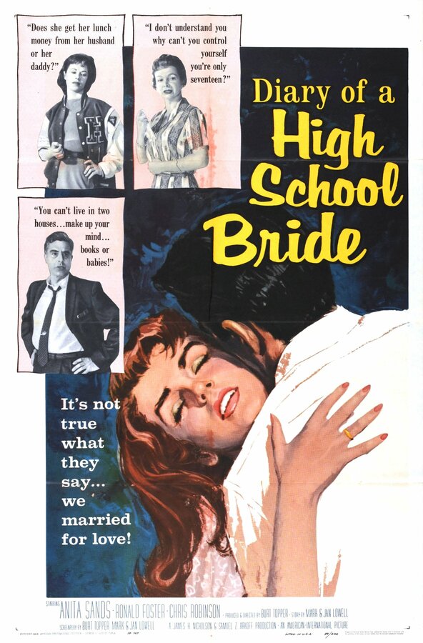 Постер фильма The Diary of a High School Bride