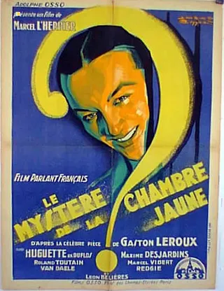 Постер Тайна жёлтой комнаты (1930)