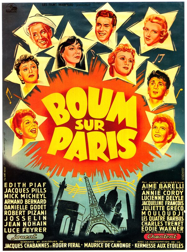 Постер фильма Boum sur Paris