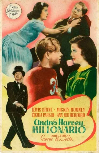 Постер Харди в седле (1939)