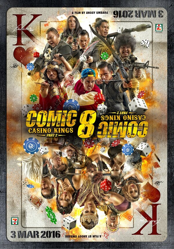 Постер фильма Comic 8: Casino Kings Part 2