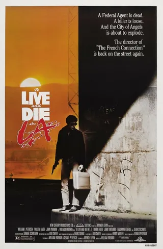 Постер Жить и умереть в Лос-Анджелесе (1985)