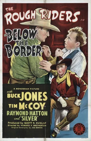 Постер Below the Border (1942)