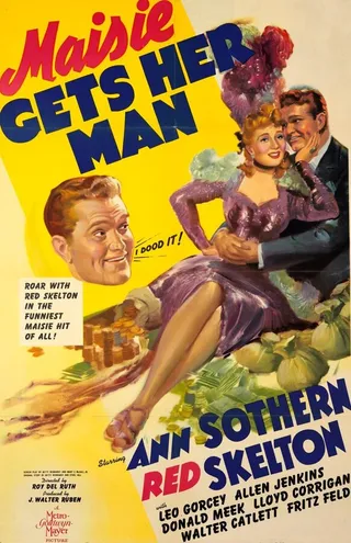 Постер Maisie Gets Her Man (1942)